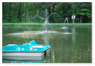 lake at green valley campground