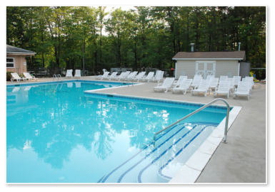 pool at green valley campground