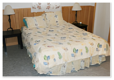 interior of one of our cabins