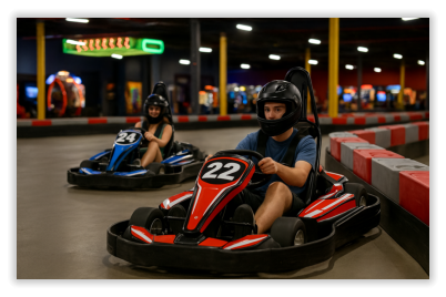high voltage indoor karting
