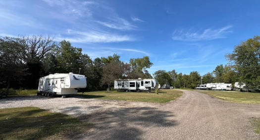 This shows all of our rv sites at Green Valley Campground