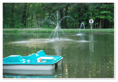 lake at green valley campground