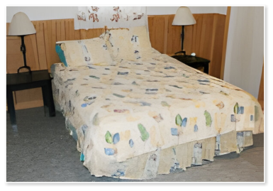 interior of one of our cabins